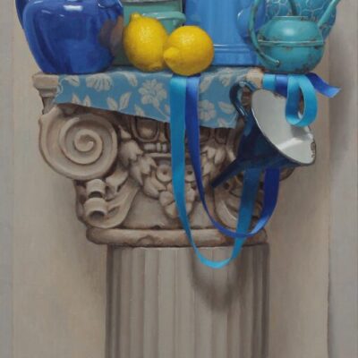 QUATTRO - 2025, olio su tavola 125 x 50 cm. QUATTRO - 2025, olio su tavola 125 x 50 cm.